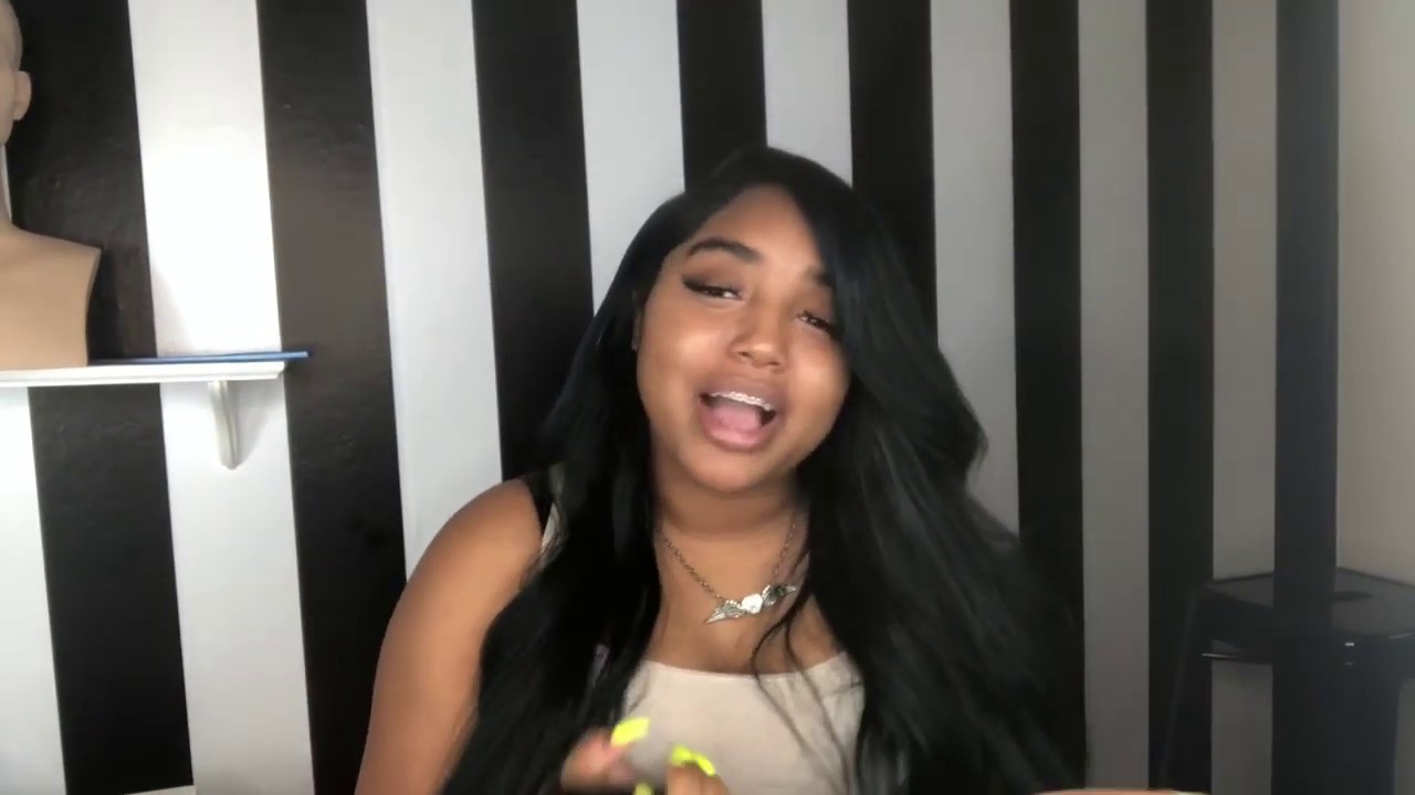Side Part Quick Weave How To Mold Hair For Quick Weave Youtube