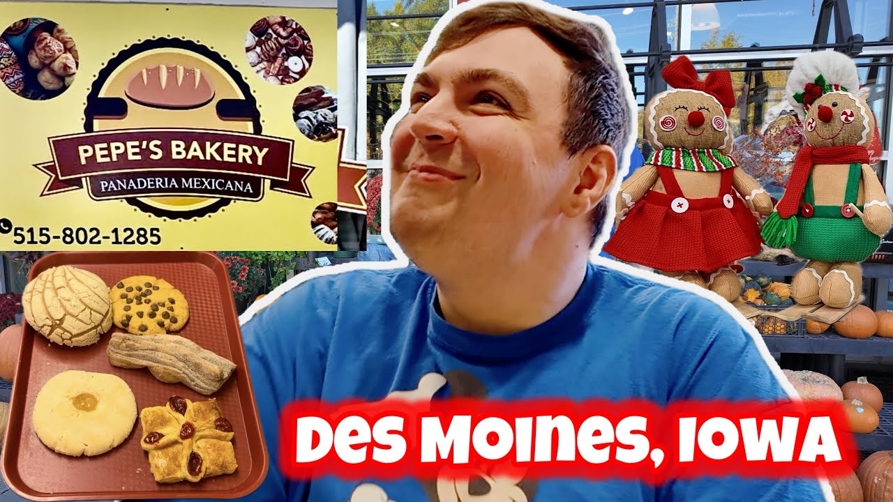 Обед в Gateway Market | Пробуем угощения из мексиканской пекарни Pepe’s в Де-Мойне | Рождественск...