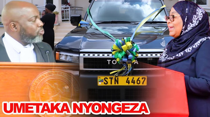 RAIS AMJIBU MWABUKUSI KUHUSU GARI "MIL. 344 ZIMEINGIZWA, UMESHUKURU GARI UMETAKA NYONGEZA NIMESIKIA"