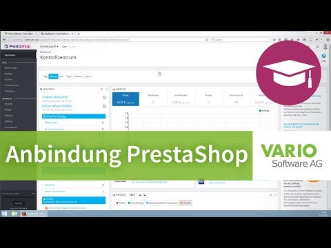 Anbindung eines PrestaShop-Onlineshops an die VARIO 8 Warenwirtschaftssoftware | Tutorial