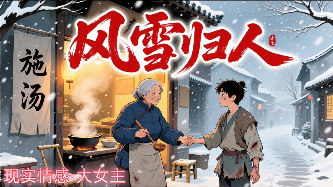 《風雪歸人》系統讓我救贖大反派。但穿越過去時，我竟成了六旬老太。看著我斑白的頭髮與蒼老的身軀，系統陷入沉思。「宿主，要不……咱們用積分先換個年輕貌美的身體？」