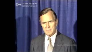 George H.W. Bush in Texas, 1981