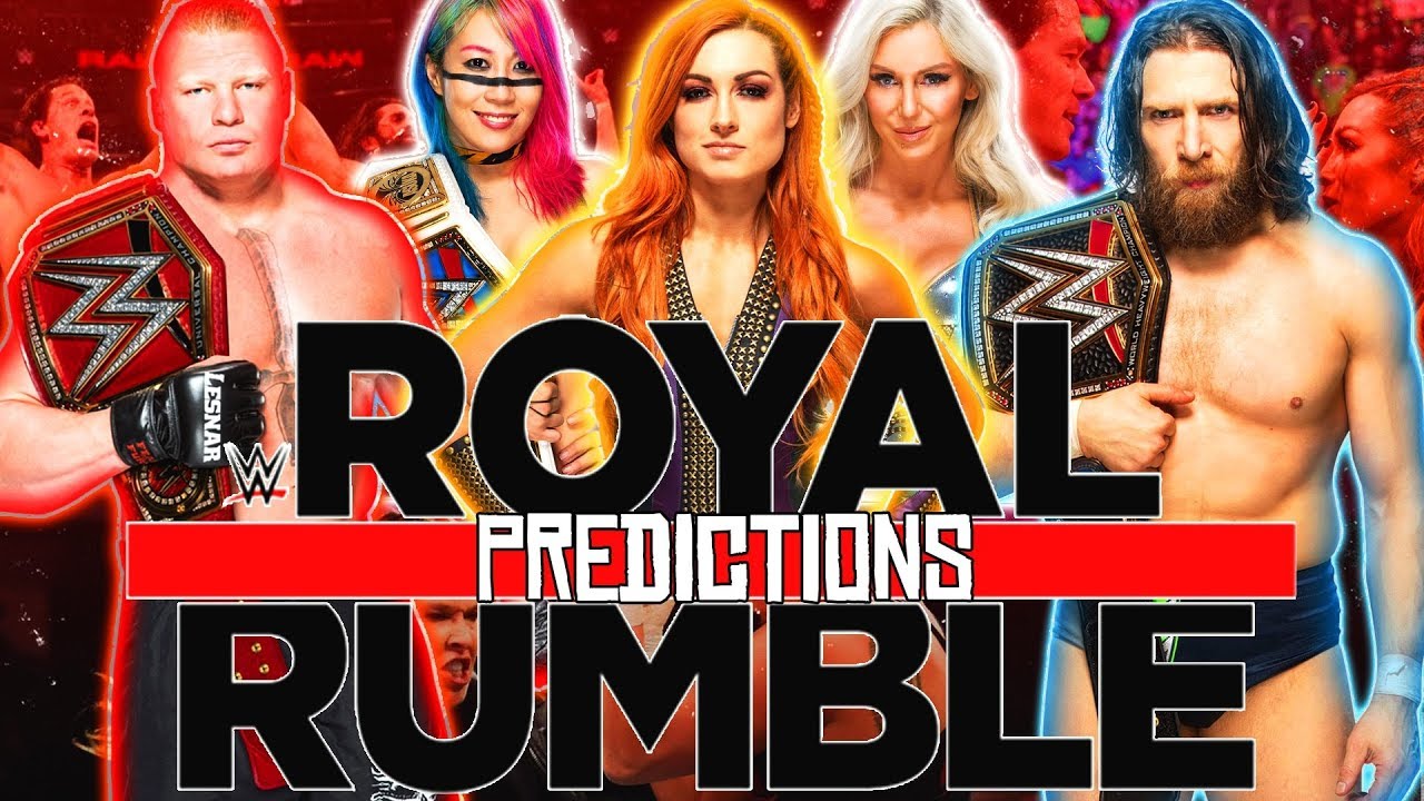 WWE (2019) Royal Rumble |MATCH CARD| Predictions