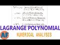 Lagrange Interpolating Polynomial - Easy Method