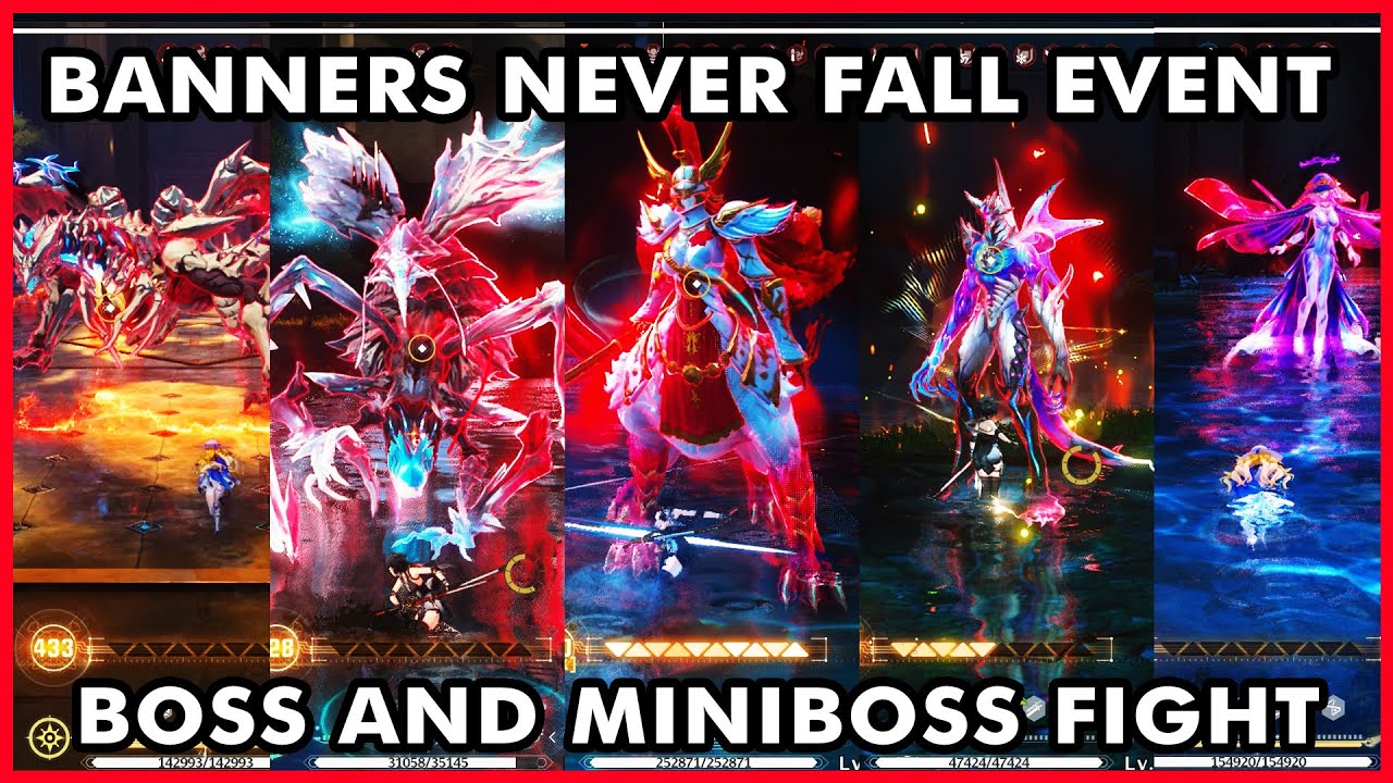 Banners Never Fall Bosses - YouTube