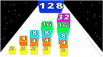 Snake 2048 3D - Gameplay Walkthrough - Levels 1-12