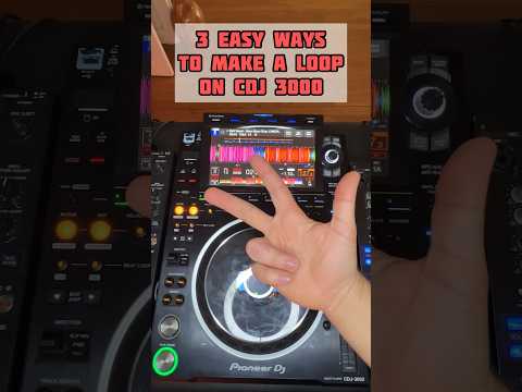3 easy Way to make a loop on CDJ 3000 #dj #djing #djproducer #2023 #djlife #techhouse