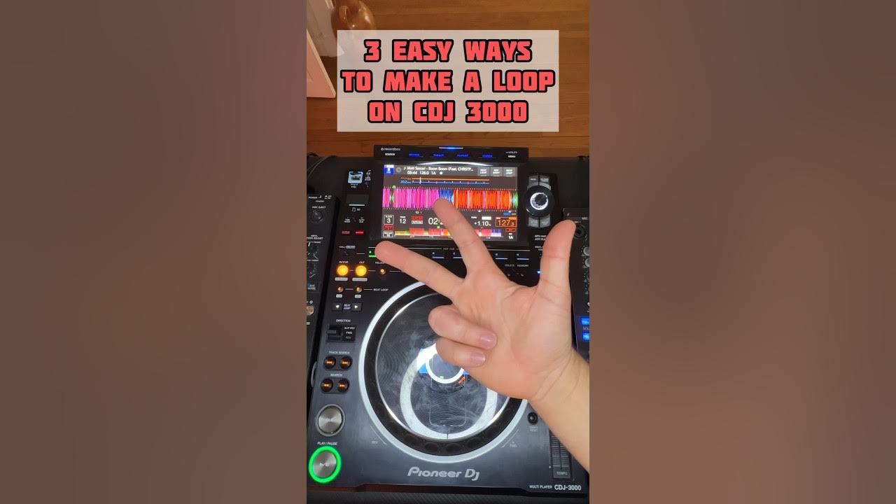 3 easy Way to make a loop on CDJ 3000 #dj #djing #djproducer #2023 #djlife #techhouse 3 easy Way to make a loop on CDJ 3000 #dj #djing #djproducer #2023 #djlife #techhouse