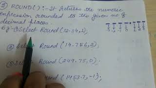 Famous Math functions in SQL-2 Wealth