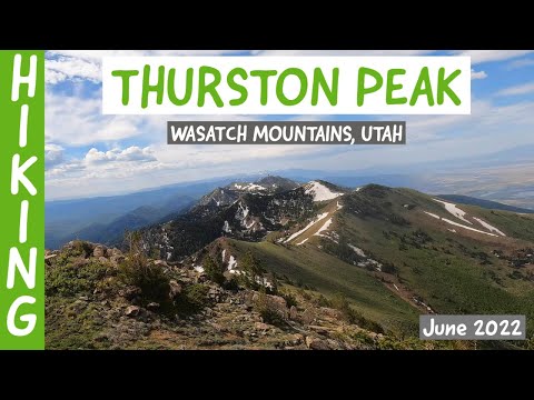 Hiking to Thurston Peak from Francis Peak (Fruit Heights, Utah)