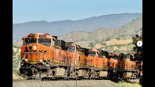 BNSF manifest heading towards Tehachapi and Barstow seen at Tehachapi loop