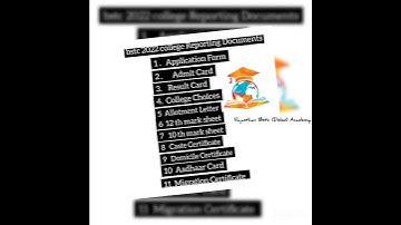 Bstc 2022 College Reporting Documents || #bstc2022#bstc#deled#bstccollegeallotment2022