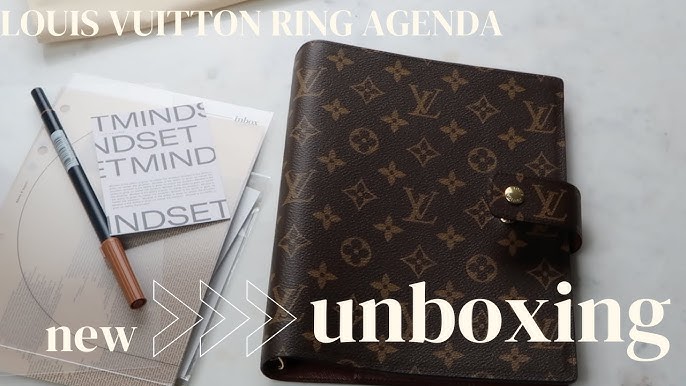 Louis Vuitton Agendas Medium vs Large Review (Cons, button, rings, refills)