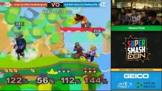 SSC 2016 SSBM Doubles - CLG | SFAT & CLG | PewPewU Vs. C9 Mango & Tempo | S2J - Melee Winners Finals