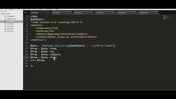 How to parse an XML data using PHP