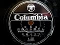 渡邊 はま子  ♪長崎のお蝶さん♪ 1939年 78rpm record , Columbia . G - 241 phonograph