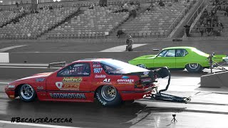 McClure's Torana and Stacy's RX7 at Powerpalooza | Perth Motorplex | Drag Racing