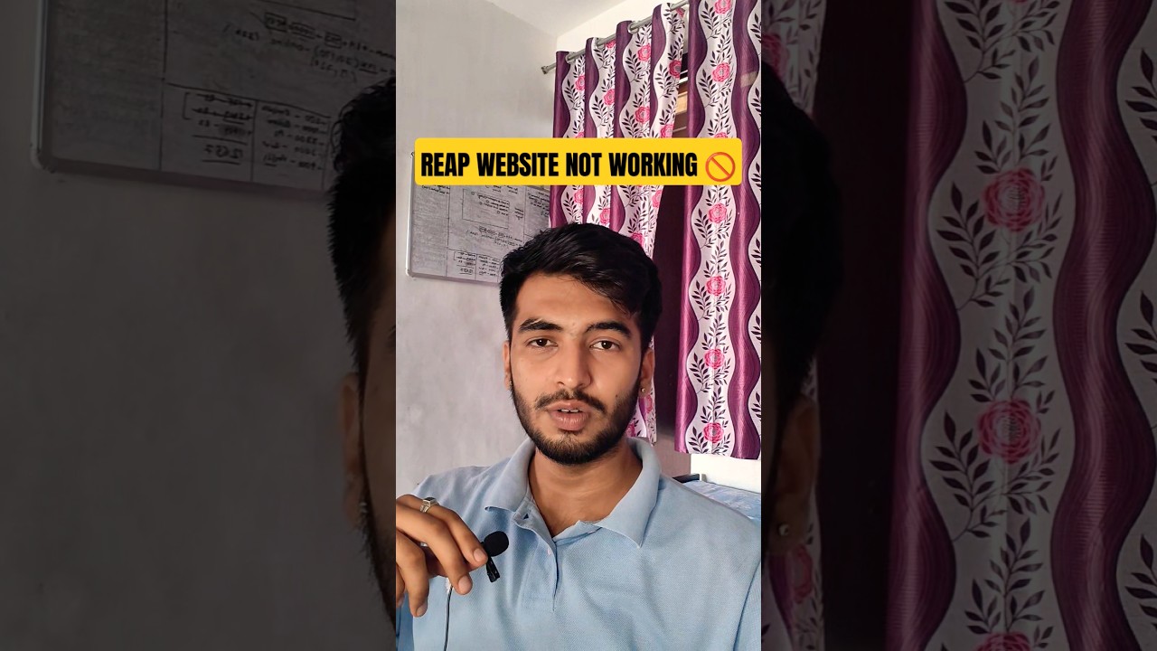 REAP Website Not Working? Don’t Panic – Do This First!