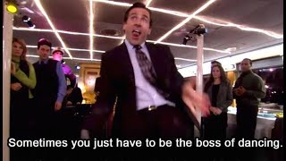 The legendary dance blooper of Michael Scott😂❤️ || Season 2, Episode 11 - Booze Cruise.