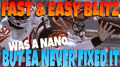 BLITZ SO EASY FEELS LIKE A CHEAT! QUICK SETUP DEFENSE TO CONTROL THE GAME! MADDEN 18 BEST MONEY PLAY