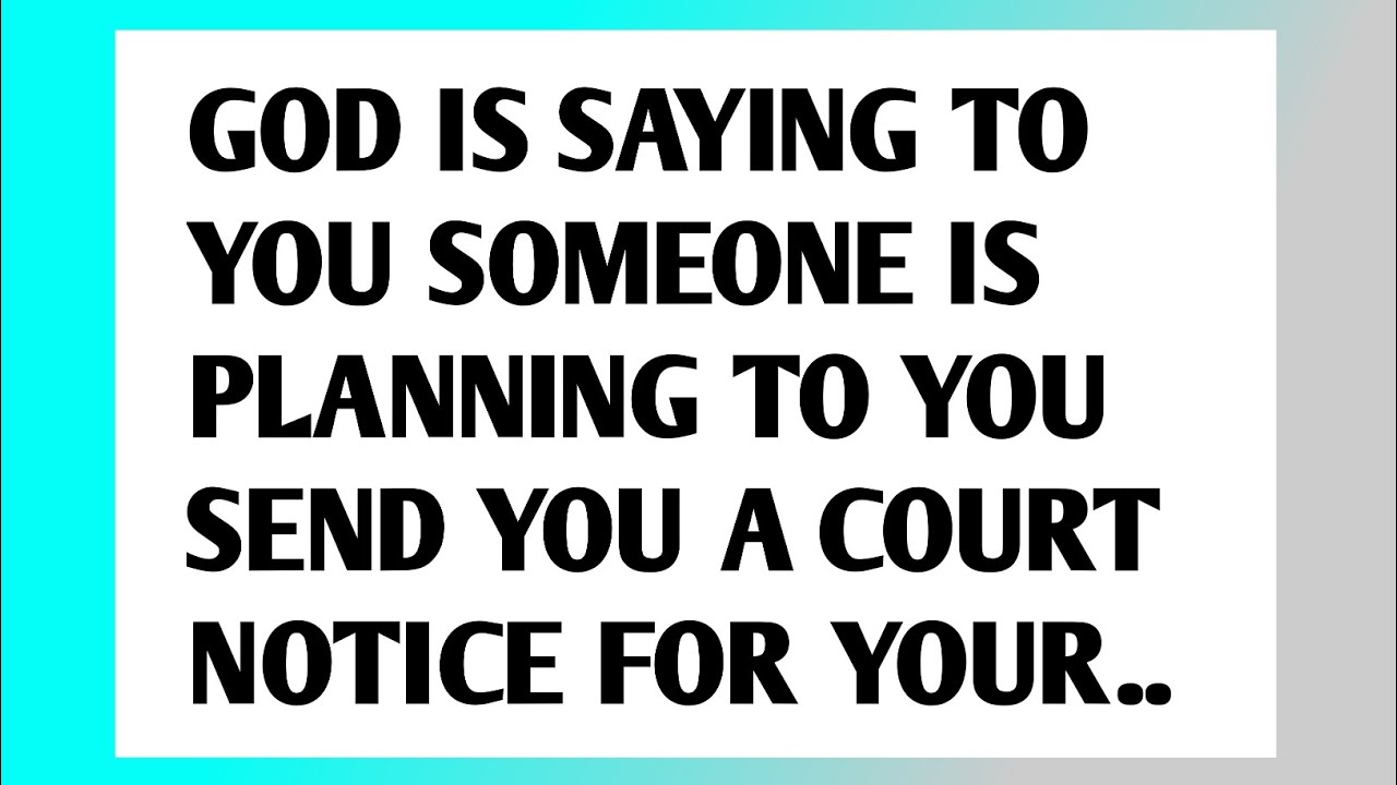 🌈God Message Today | 💖GOD IS SAYING TO YOU SOMEONE IS PLANNING TO YOU ...