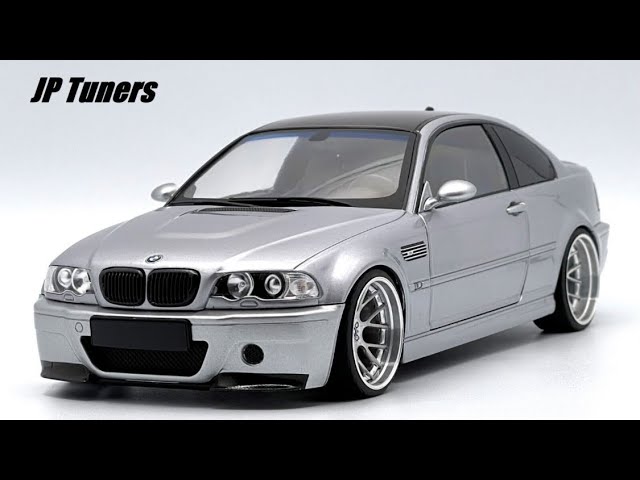 SALE 1:18 BMW /M3 E46 TUNING JP Tuners-UNIQUE☆MODIFIED CUSTOM