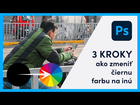 Video: Ako zmením farbu na čiernu?