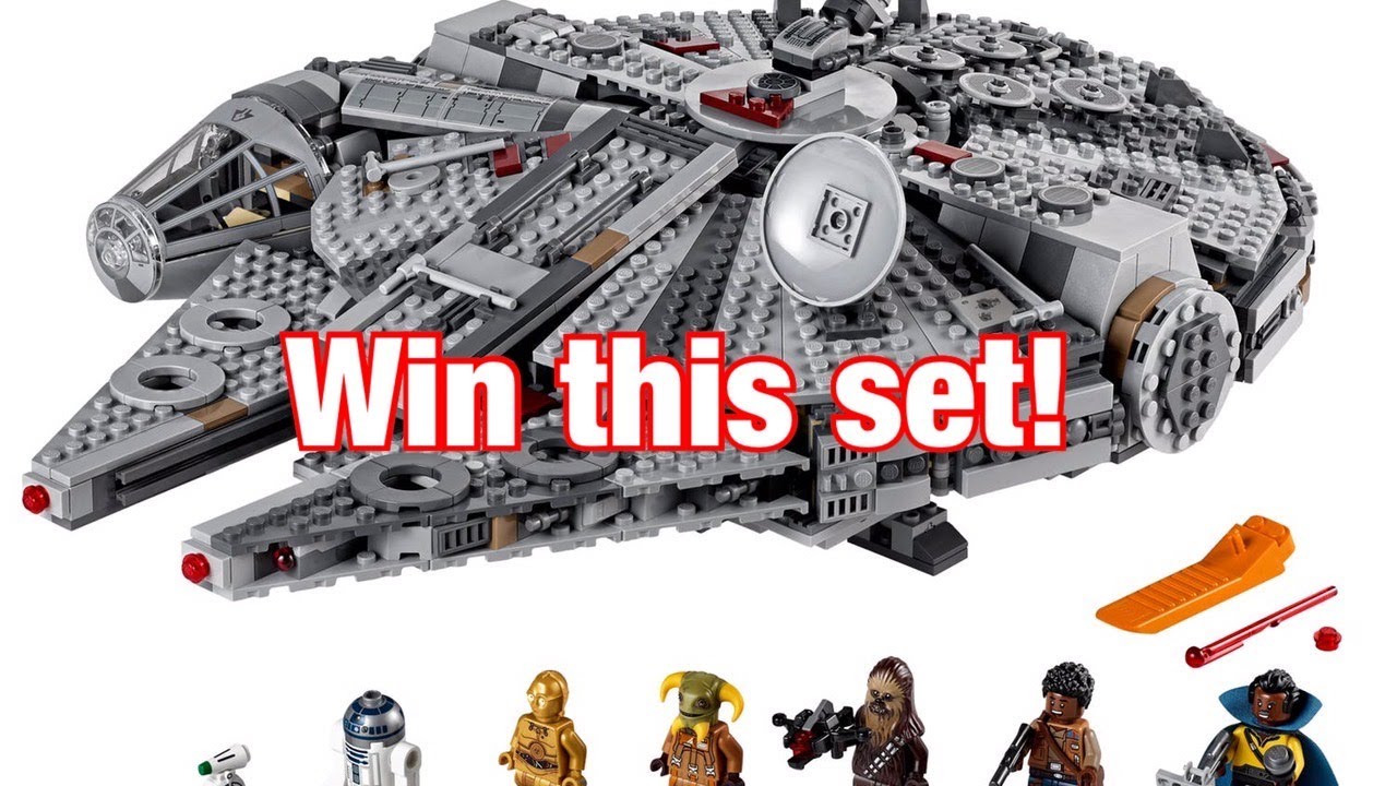 Lego Millennium Falcon™ set 75257 build and revew. 