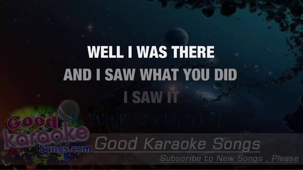 In The Air Tonight Phil Collins ( Karaoke Lyrics ) YouTube