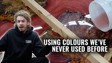 Resin Pour for a Lazy Susan