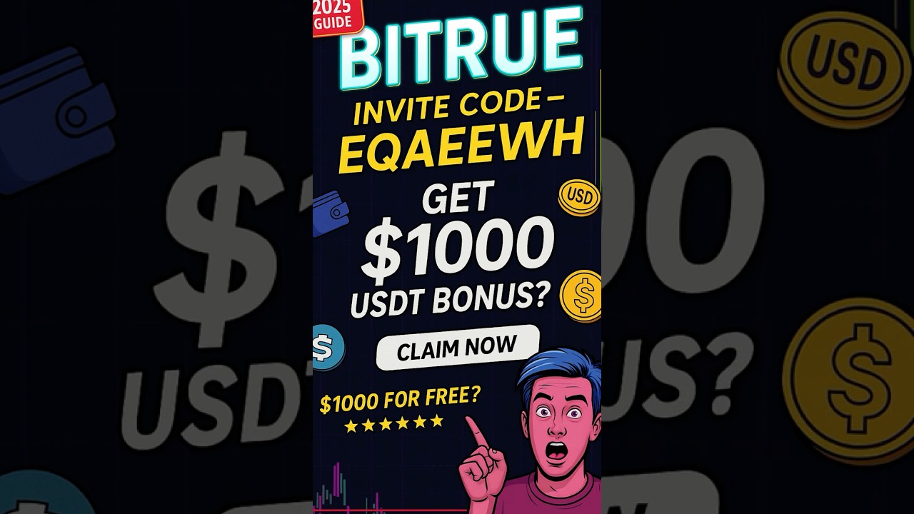 Bitrue Invite Code “EQAEEWH” = $1000 Bonus 💸 Don’t Miss Out! 