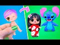 Nunca eres grande para las muecas 9 diys para lol surprise de lilo y stitch