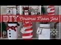 DIY Christmas Mason Jars | Mason Jar Crafts | Holiday Mason Jars