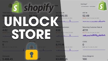 How To Unlock Your Shopify Store (Easy Guide)