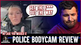 ICYMI  - Officer Tiktok Tells People to Get the F Out The Way (Officer Breakdown)