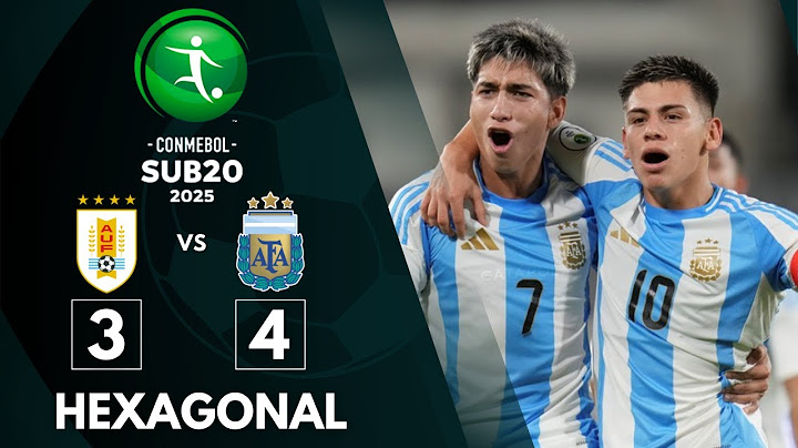 Uruguay vs Argentina 3 - 4 Resumen, Goles | Sudamericano Sub 20 - 2025 #sudamericanosub20 #argentina
