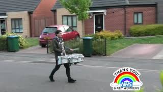 Drummer - Clap For The Nhs Key Workers 23 April 2020