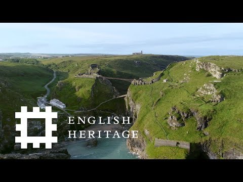 Tintagel Castle - The Making Of The New Bridge