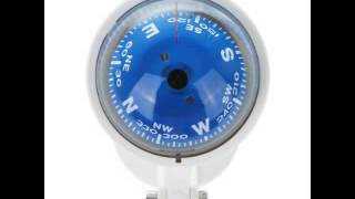 Mini Compass Dashboard Dash Mount Marine Boat Truck Car White
