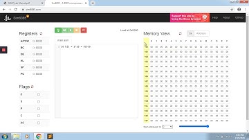 MALP PRACTICAL 1 (how to use 8085 Simulator)