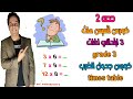 حصه 2 كورس ماث 3 ابتدائي لغات جدول الضرب Times Table 