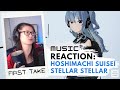 Hoshimachi suisei the first take stellar stellar reaction  analysis  bye soul