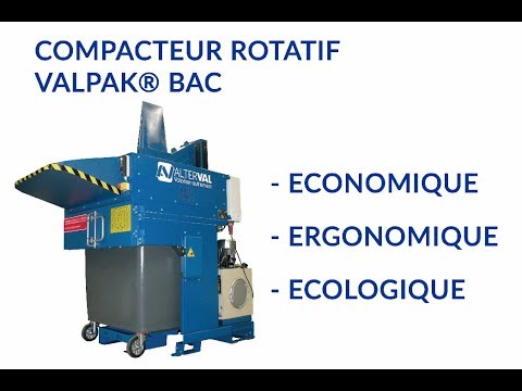 Compacteur VALPAK BAC – ALTERVAL
