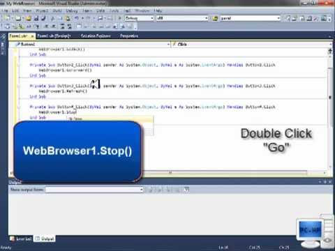 How To Make A Simple Web Browser In Visual Basics 2010