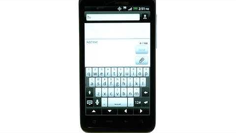 How Do I Create And Send A Text Message With My HTC Thunderbolt?