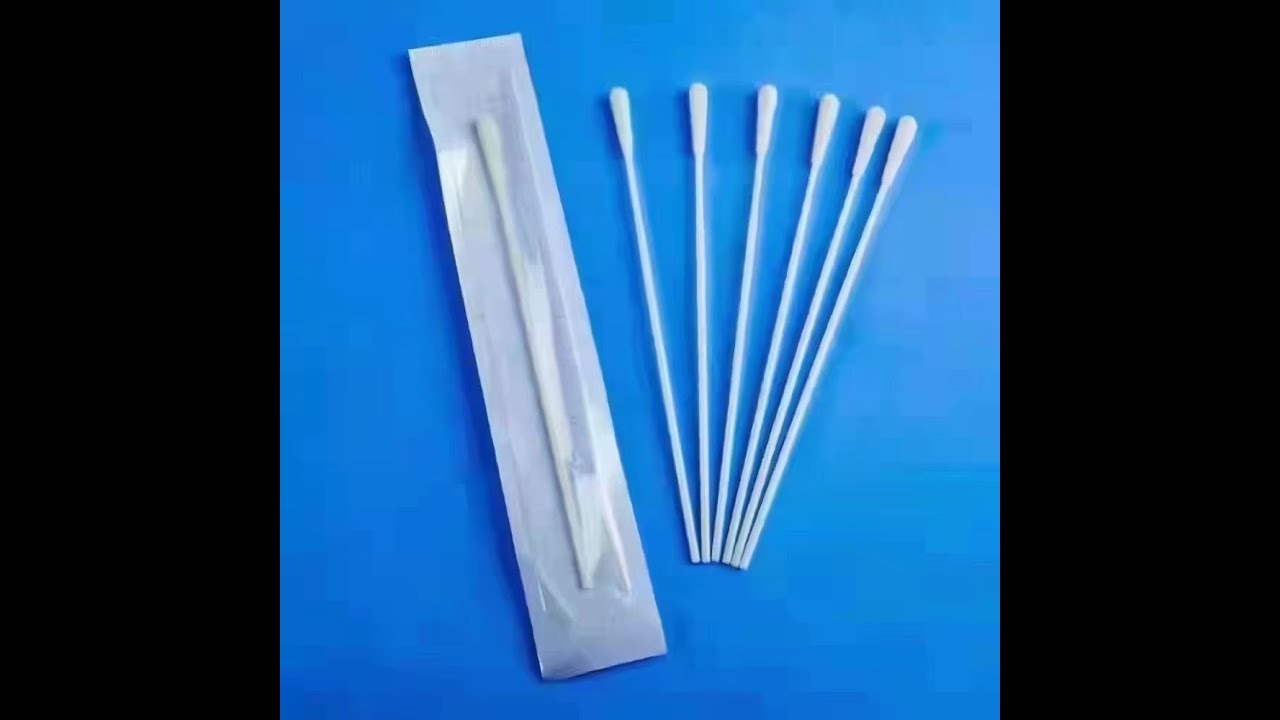 Packaging machine of cotton swabs for nucleic acid tests