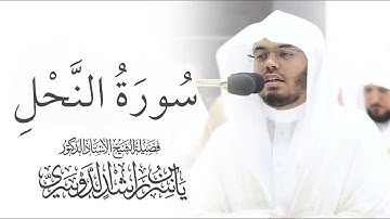 سورة النحل ياسر الدوسري بدون اعلانات