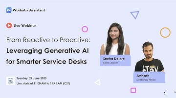 From Reactive to Proactive: Leveraging Generative AI for Smarter Service Desks