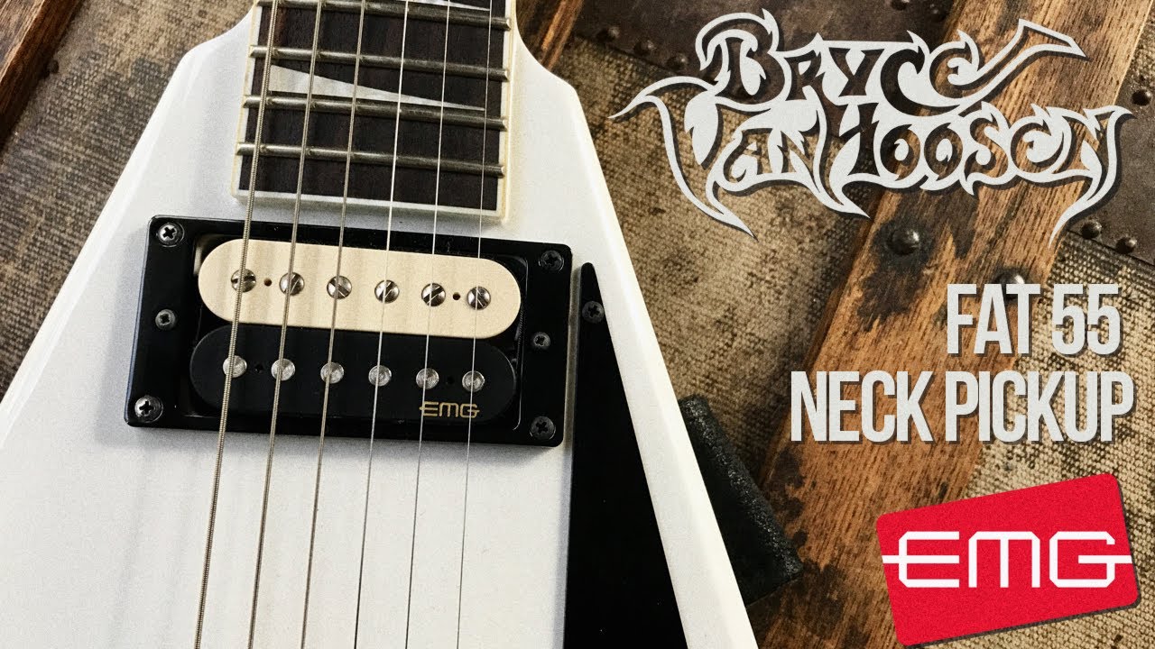 EMG Retro-Active Fat 55 Neck Pickup Demo