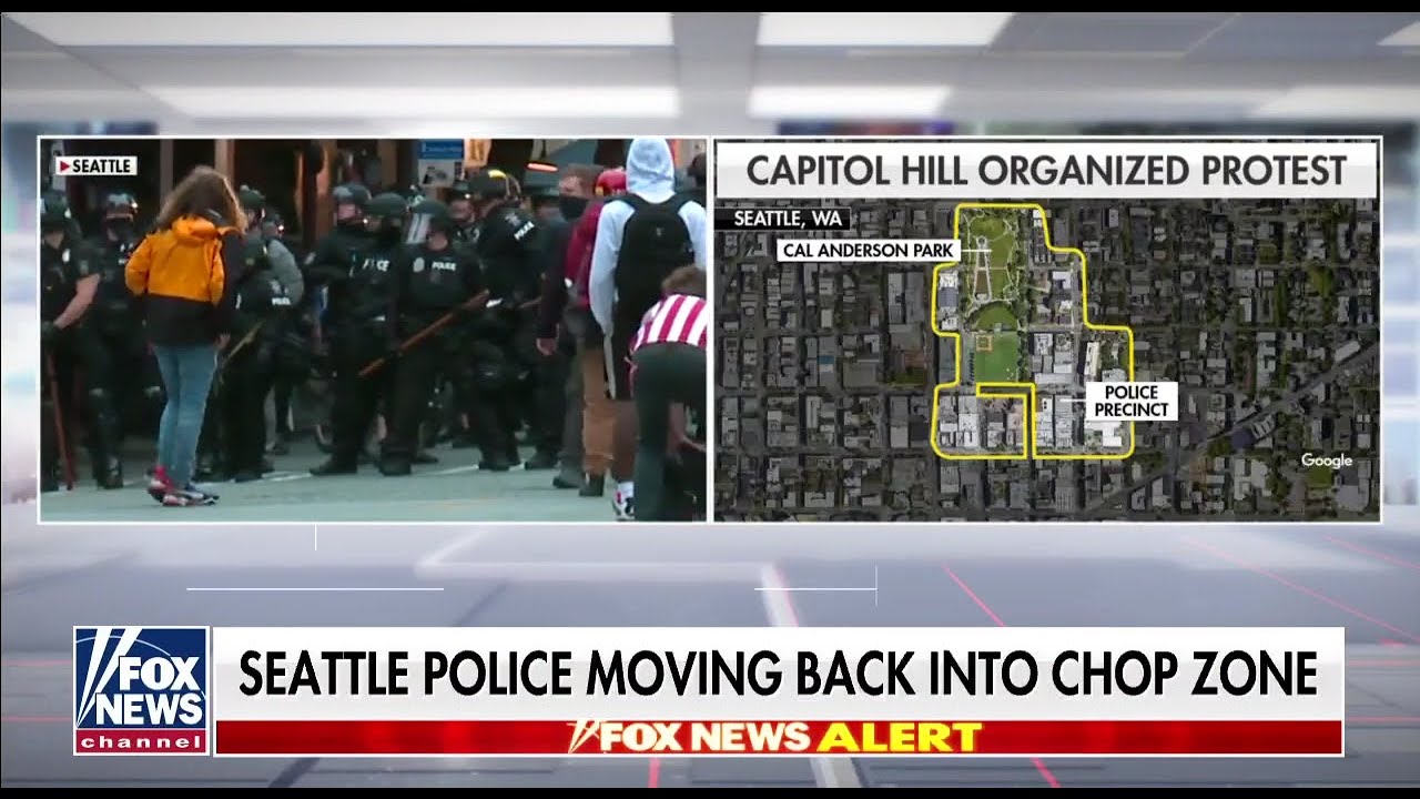 Seattle Police Clearing Out Chop Zone After Mayor Declares Unlawful Assembly Youtube